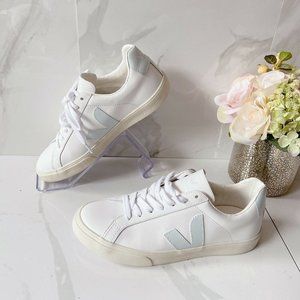 Veja Esplar Womens Fashion Lace Up Sneakers White